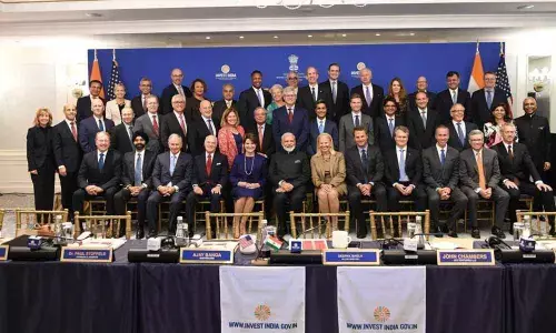 Use Startup India platforms, Modi urges global honchos