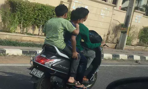 Over 3,441 cases of minor driving in Hyderabad