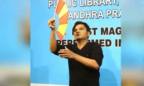 B S Reddys magic show enthralls audience in Visakhapatnam