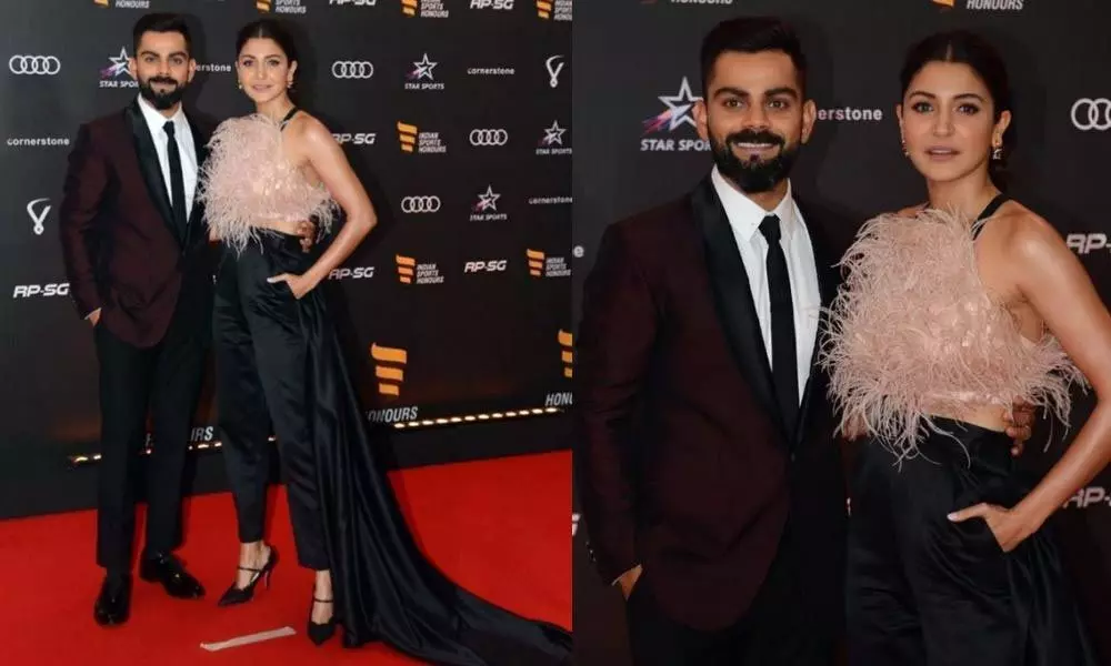 Virat Kohli and Anushka Sharma make an oh so adorable couple at Indian Sports Honours