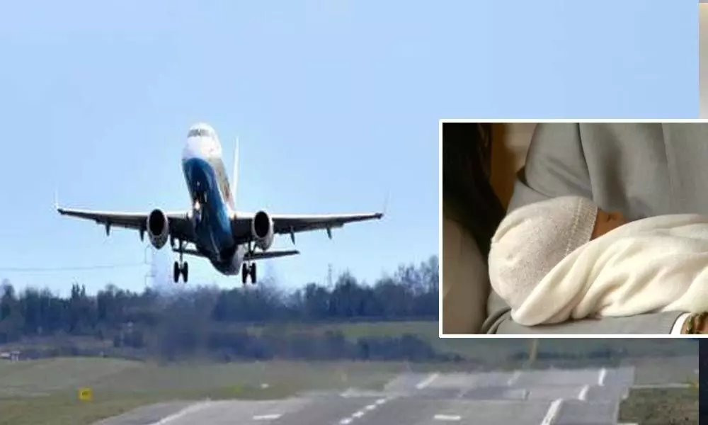 Plane makes emergency landing at Hyderabad airport after woman delivers baby