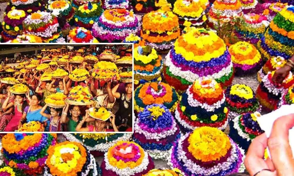 Bathukamma -2019 The Telangana Flower Festival