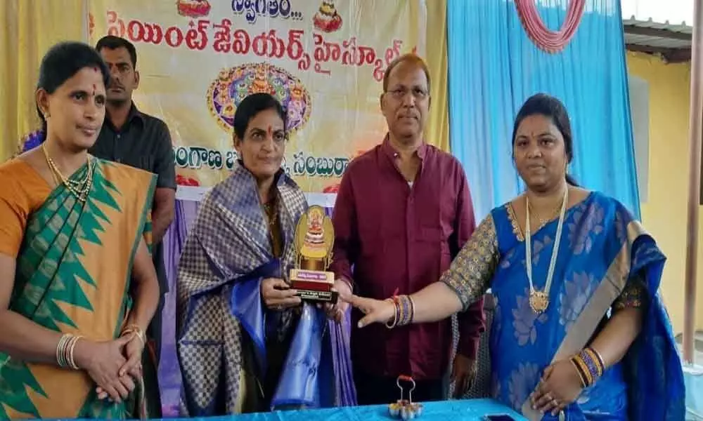 Bathukamma is womens pride: Mayor Akula Sujata