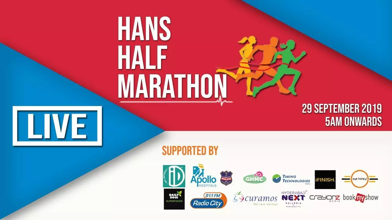 Live Updates: Hans Half Marathon on World Heart Day