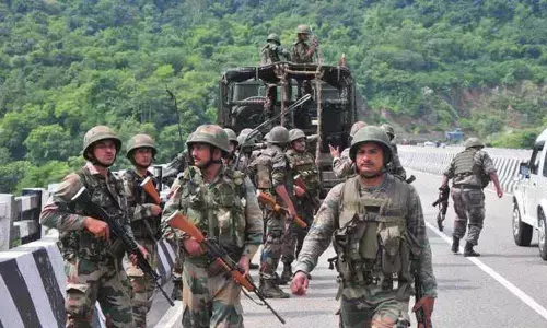 2 miltants open fire on Army personnel on highway in Jammu