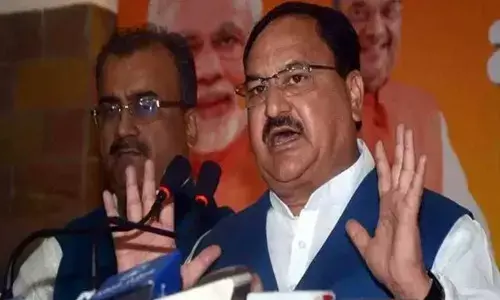 Kolkata: JP Nadda attends event organised to offer tarpan to deceased party workers