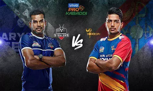 Pro Kabaddi 2019 Live Score: Haryana Steelers vs UP Yoddha