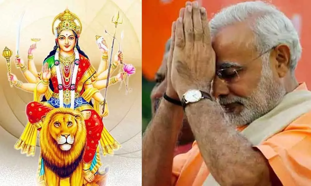 Narendra Modi greets nation on Navaratri
