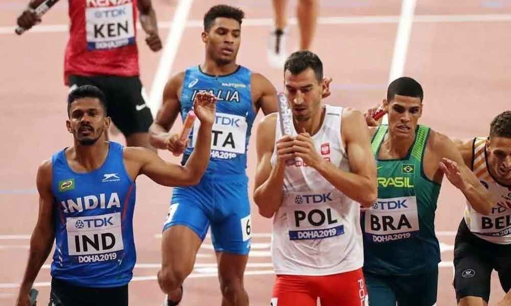 World Athletics ChampionshipsIndia's relay team enters final, secures