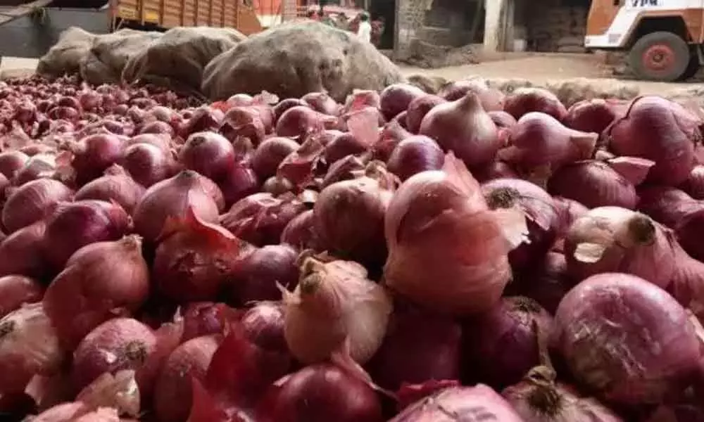 Centre bans export of onions with immediate effect to curb soaring price