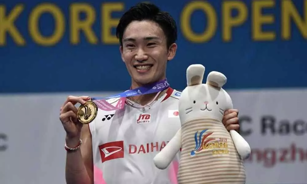 Korea Open: Kento Momota wins title