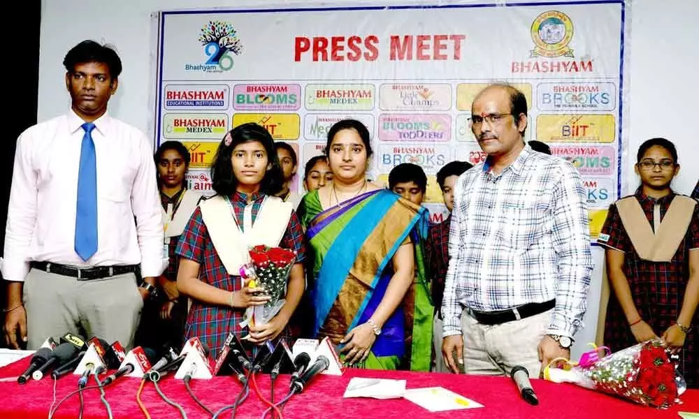 Sai Pujita selected for NASA tour in Guntur