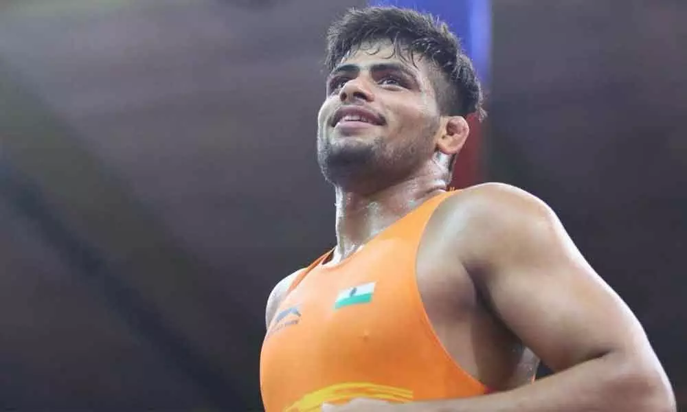 Sajan wins gold and place in Indian team for U-23 Worlds