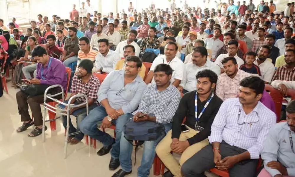 263 get placements at job mela held by cops