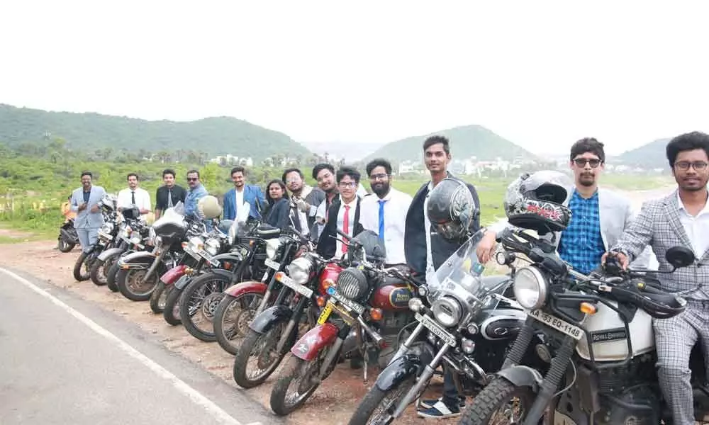 Gentlemen Ride held to educate people on prostate cancer, mental health in Visakhapatnam