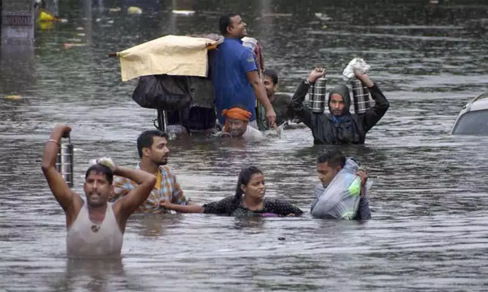 Hospitals, houses flooded in Patna; 110 dead in 4 days