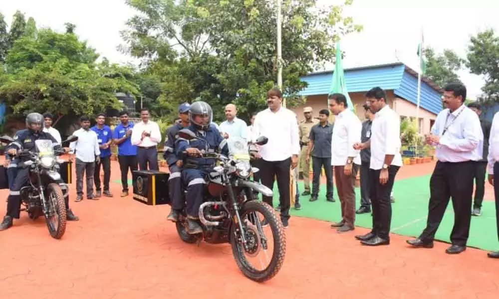 Two-wheeler Disaster Rescue Force set up
