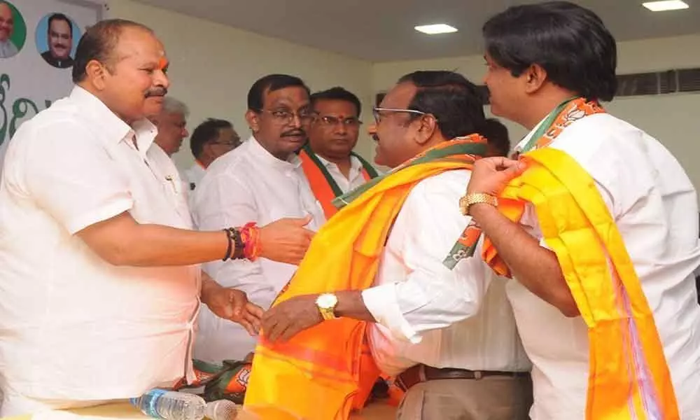 Development with BJP only, says Kanna