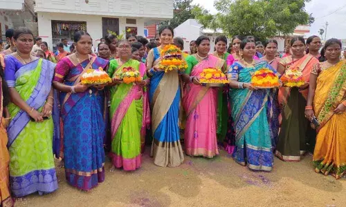 Bathukamma celebrated on a grand note