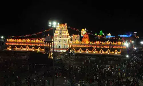 Tirumala decked up for nine-day Brahmotsavam
