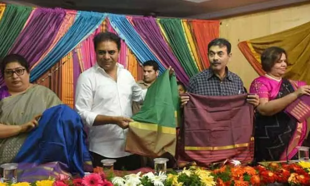 Telangana: Over 56 lakh Bathukamma sarees distributed so far