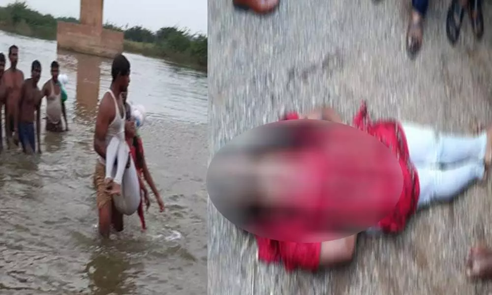 9th class girl commits suicide by jumping into Gundlakamma river in Prakasam district