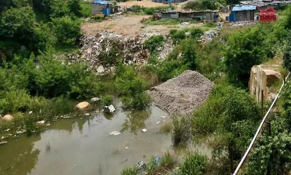 Waterlogging woes in Kukatpally