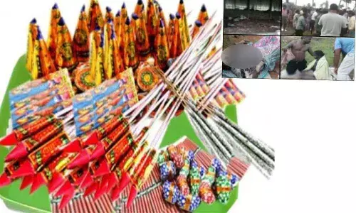 Massive blast at fireworks unit in East Godavari district