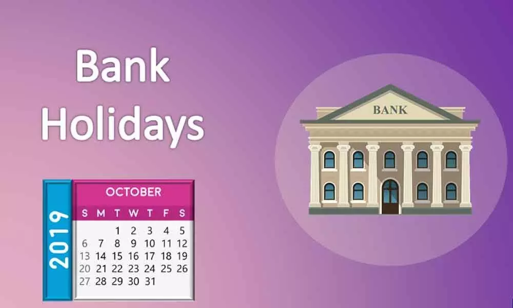 Bank Holidays in October 2019