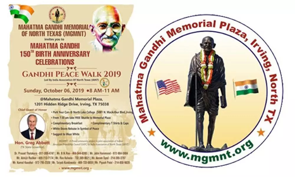 MGMNT to conduct Gandhi Jayanti celebrations on October 6 in Dallas