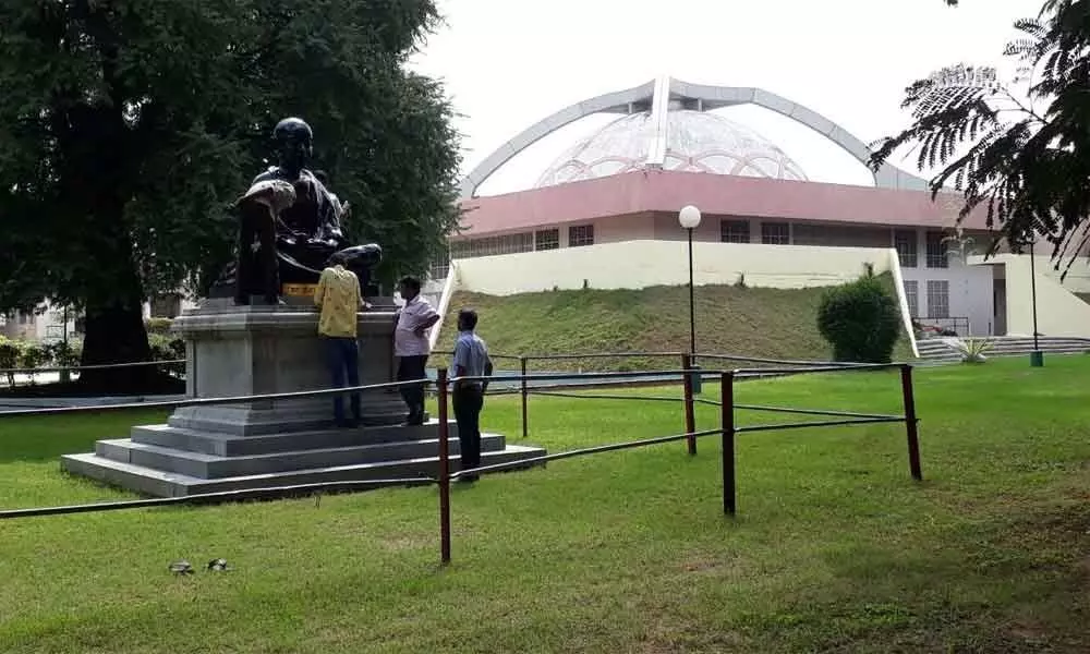 Bapu Ghat gears up to celebrate 150th Gandhi Jayanthi