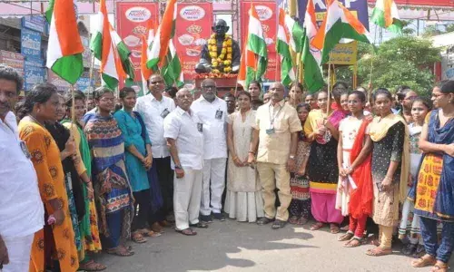 Follow the footsteps of the Mahatma, says MLC Dokka