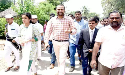 Khammam Collector inspects 30 days action plan works