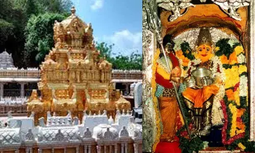 Governor Couple Performs Puja At Durga Temple : Lack of coordination mars Dasara festivities
