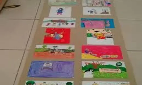 Childrens art festivel from tomorrow