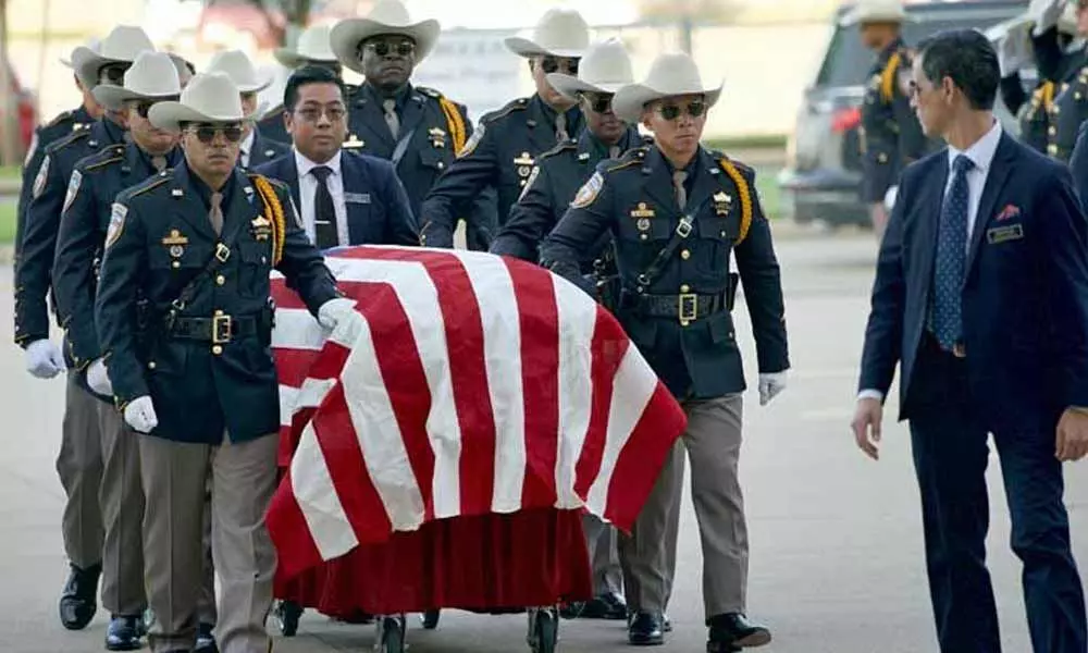 Houston: Thousands attend Sikh cops funeral