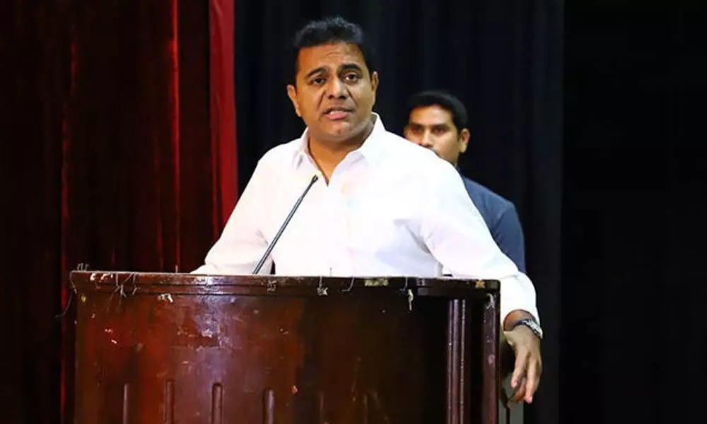 Minister KTR takes part in India Economic Summit 2019