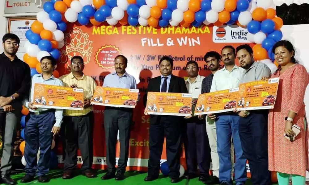 Indian Oil unveils mega lucky draw