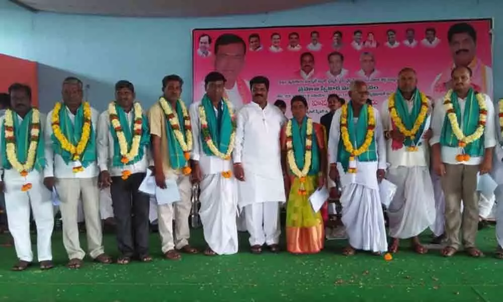 Market committees members sworn in Kamareddy