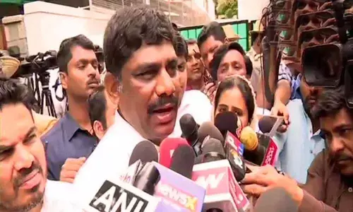 DK Suresh, Shivakumars brother appears before ED in Delhi
