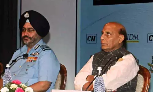Vice Chief of Air Force calls on Defence minister Rajnath Singh