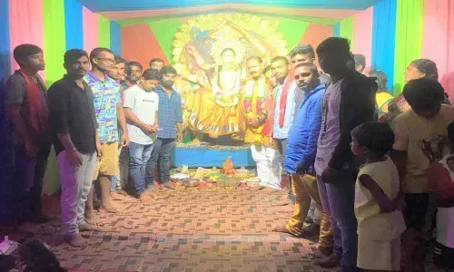Navaratri  festivities at Miyapur