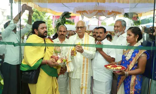 Ramraj Cotton new showroom opened in Tirupati