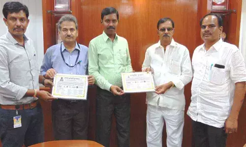 ALITS director bags Margadarshak Puraskar in Anantapur