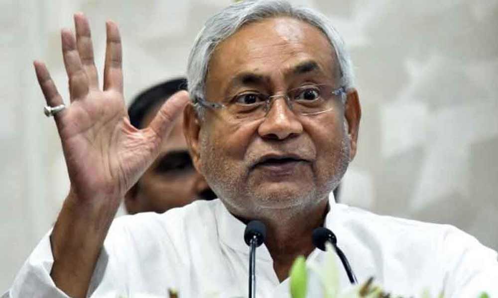 Nitish Kumar files nomination for post of national president in JDU