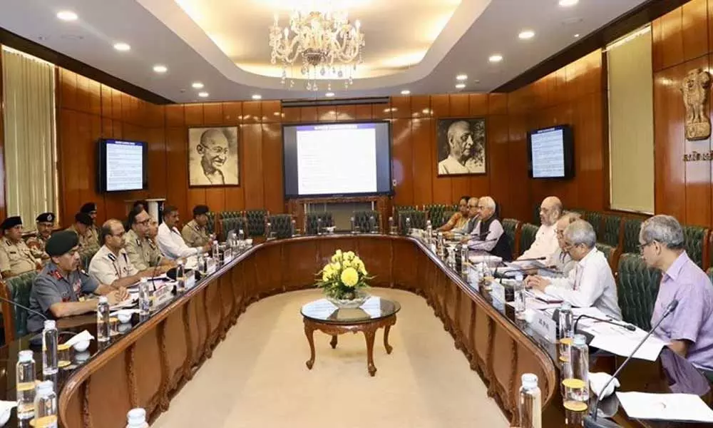 Amit Shah chairs high-level meeting to review current status of border security