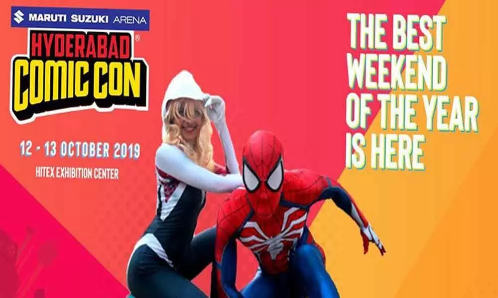 Comic Con 7th edition in city on Oct 12 & 13