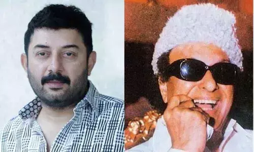 Arvind Swamy as MGR in Thalaivi - Jayalalithas Biopic