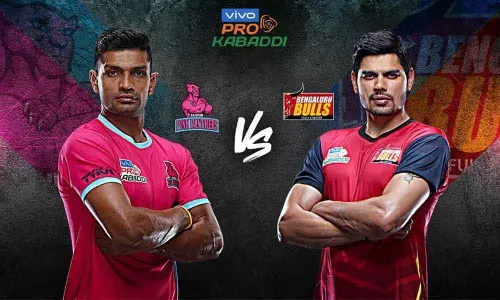 Pro Kabaddi 2019 Live Score: Jaipur Pink Panthers vs Bengaluru Bulls