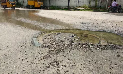Motorists suffer as sewage overflows